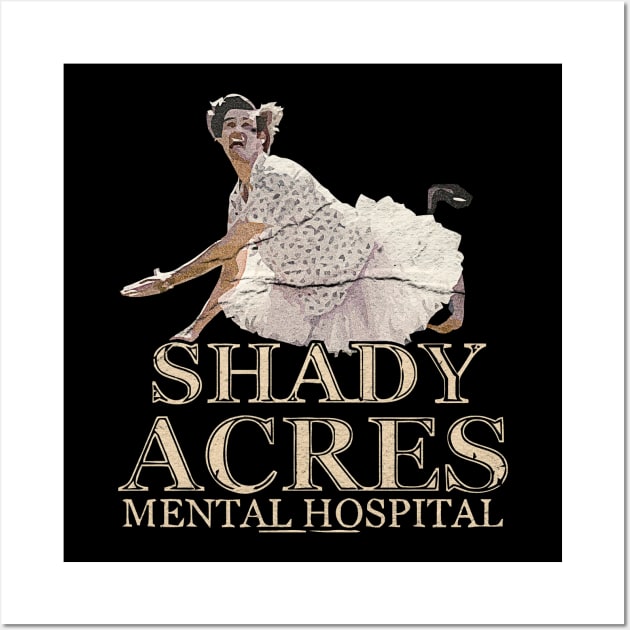 shady acres retro Wall Art by Claessens_art